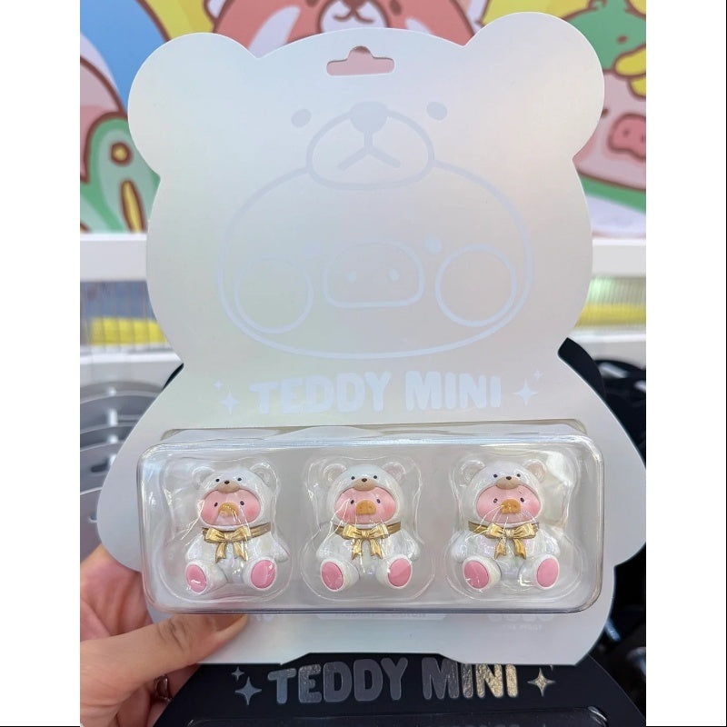 LuLu the Piggy Teddy Mini Bean White 2025 Figurine Limited Edition
