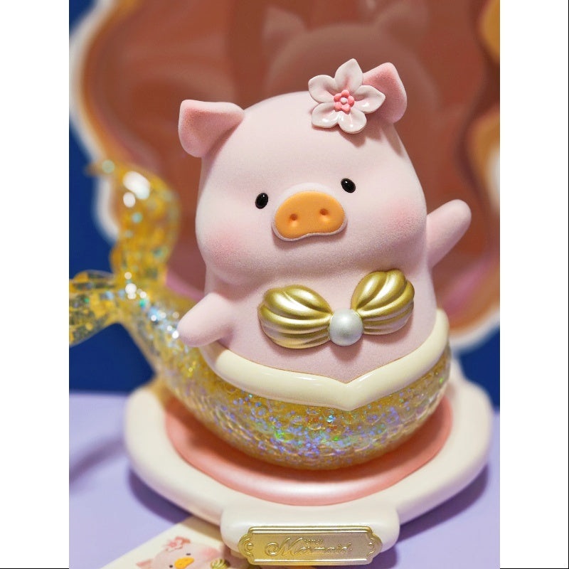 LuLu the Piggy XL Mermaid LuLu Rosy Sky 2025 Limited Edition