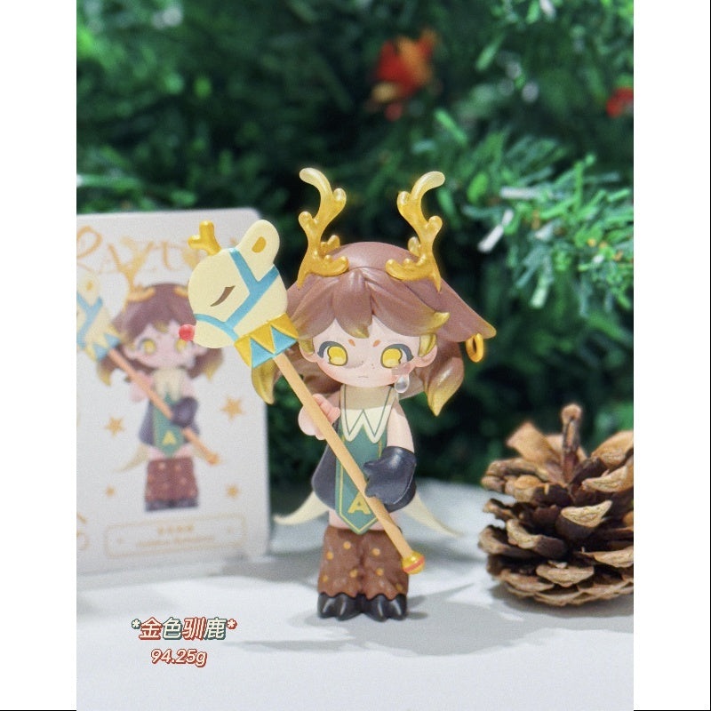 AZURA Warm Christmas Series Golden Reindeer