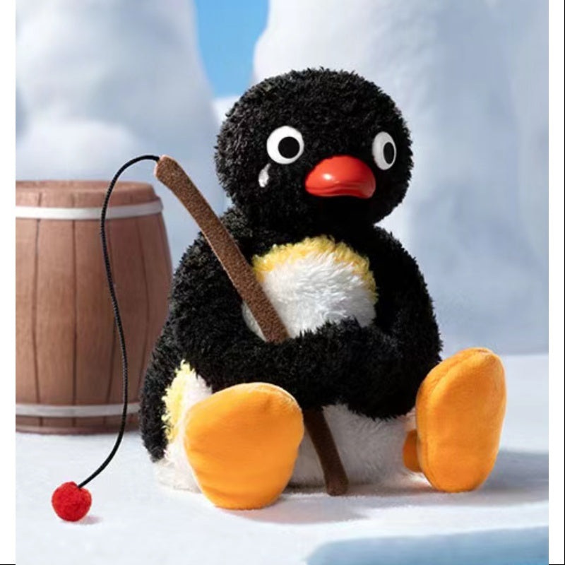 Baby MOLLY Pingu Happy Fishing Series Vinyl Plush Pendant Where’s My Fish