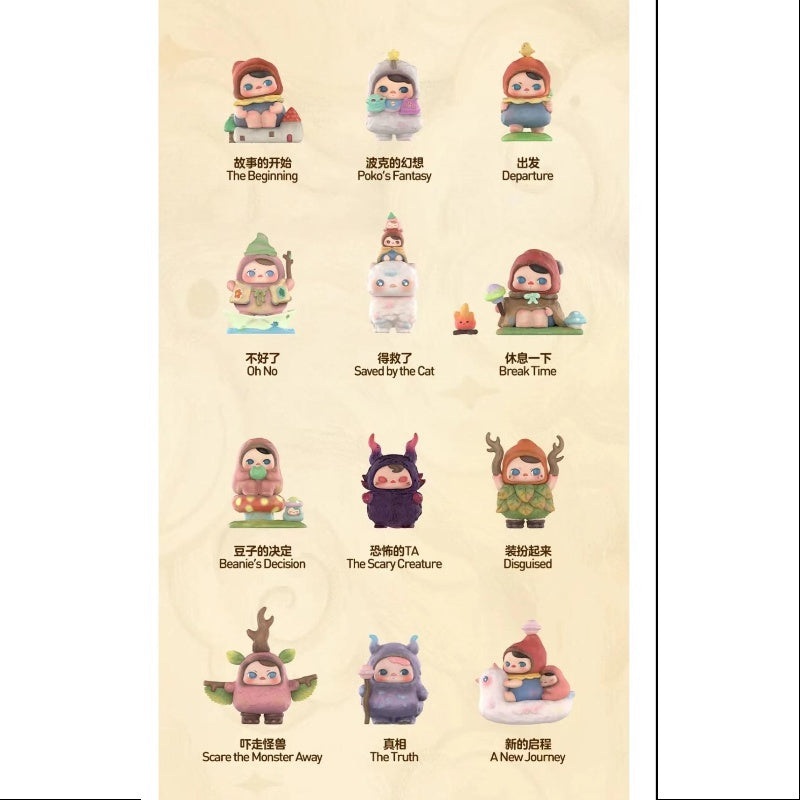 PUCKY Poko’s Adventure Series Whole Set Opened