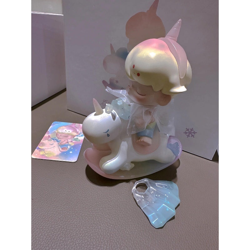 DIMOO Rainbow Ice Unicorn Limited Figure