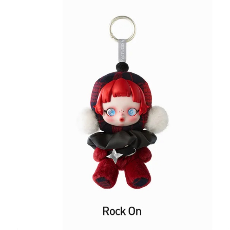 Skullpanda Winter Symphony Series Plush Pendant Rock On