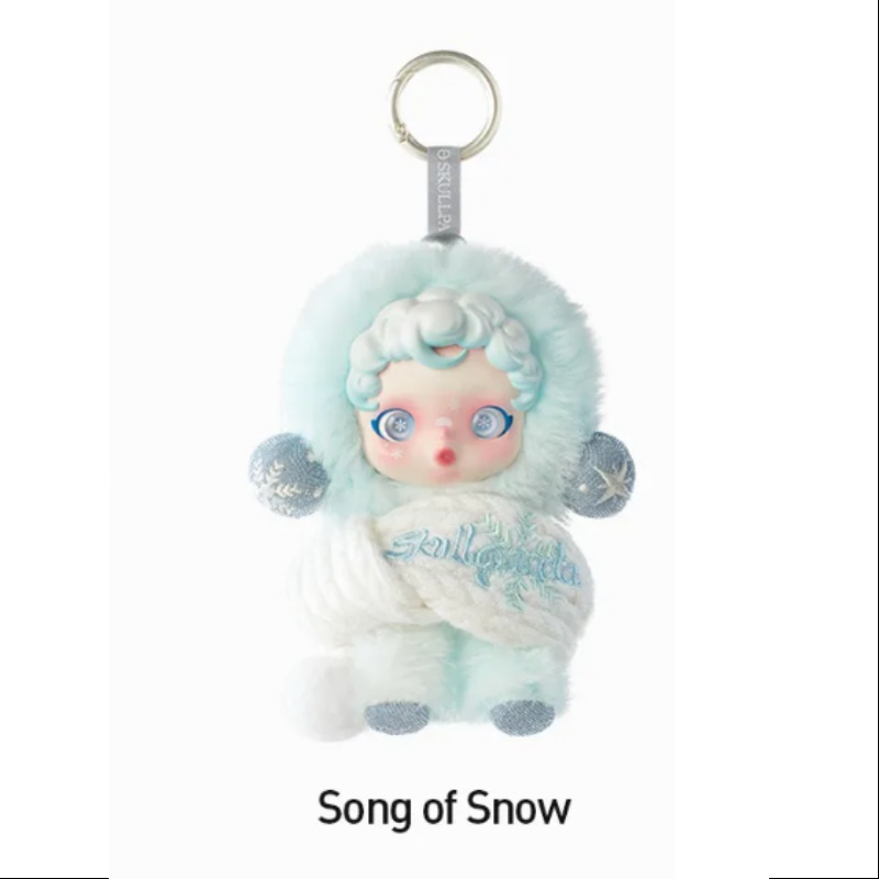 Skullpanda Winter Symphony Series Plush Pendant Song of Snow