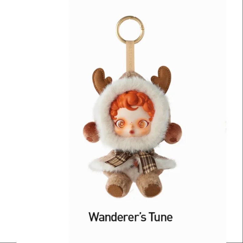 Skullpanda Winter Symphony Series Plush Pendant Wanderer’s Tune