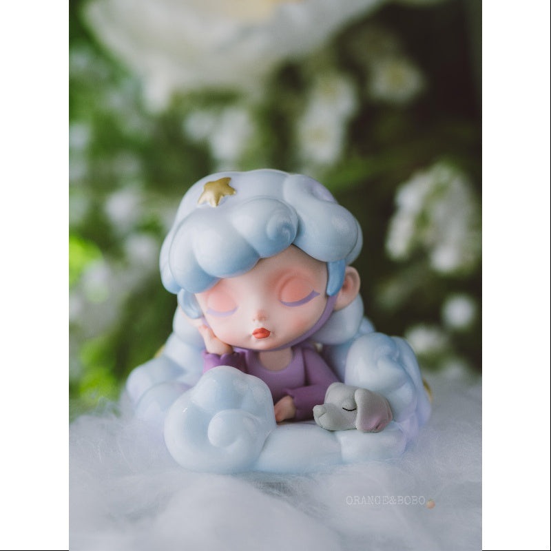 Laura Mood Hues Collection Series Snoozing Pup