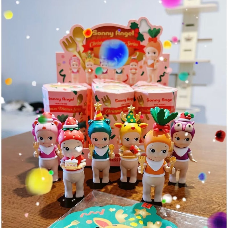 Sonny Angel Christmas Dinner Series Whole Set Opened