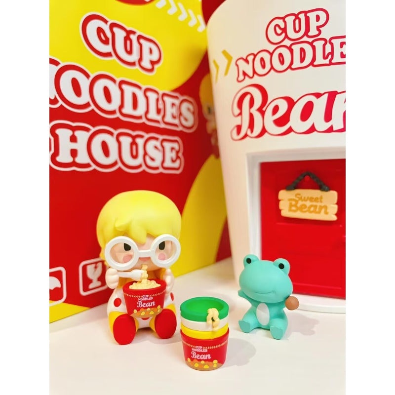 Sweet Bean Cup Noodles House Figurine