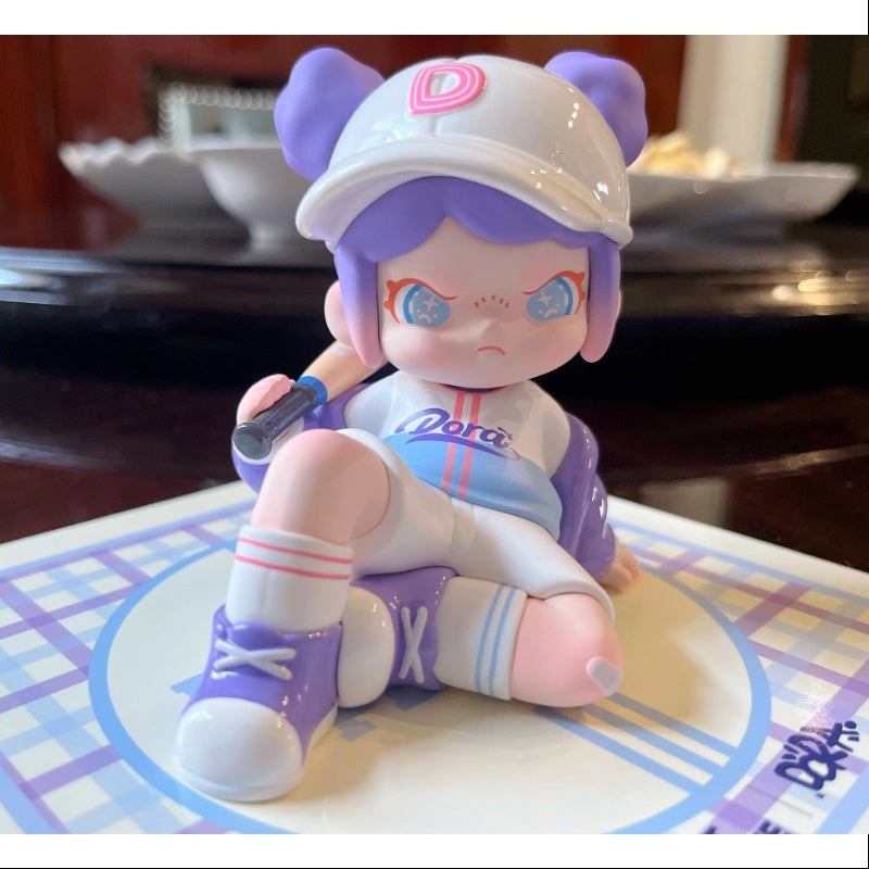 DORA Baseball Player Figure Art Toy TNT SPACE 2023 Limited