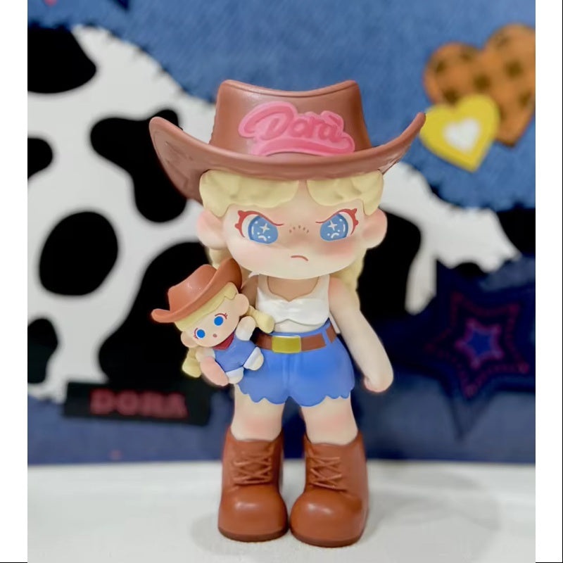 DORA Cowgirl Figure Art Toy TNT SPACE 2024 Limited