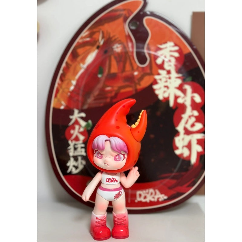 DORA Crayfish Figure Art Toy TNT SPACE 2023 Limited