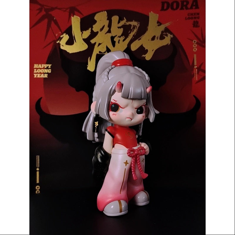 DORA Happy Loong Years Figure Art Toy TNT SPACE 2024 Limited
