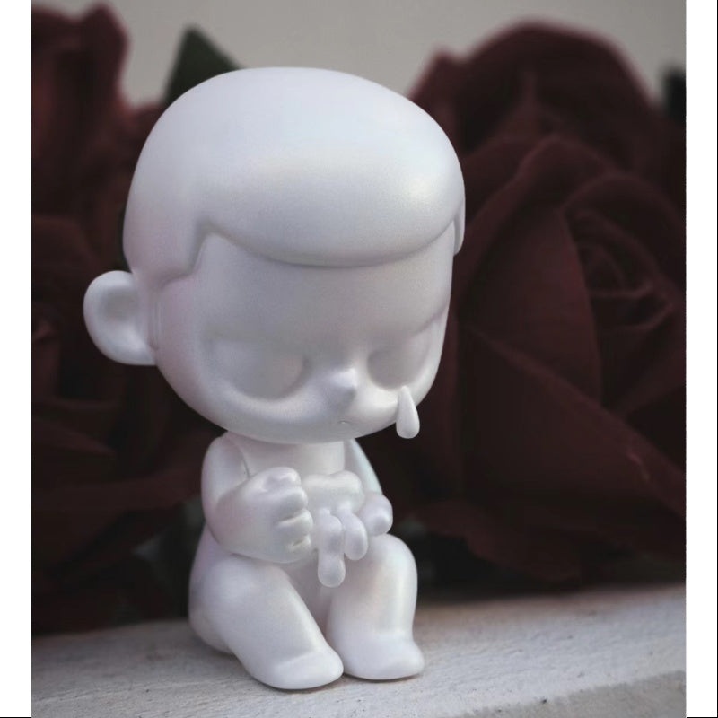 KUBO Thorn Rose White Special Ver. Figurine Art Toy 2023 Limited
