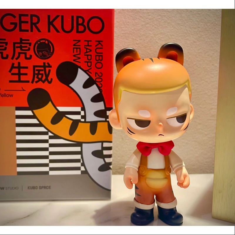 KUBO Tiger Brother Yellow Figurine Art Toy 2022 Limited