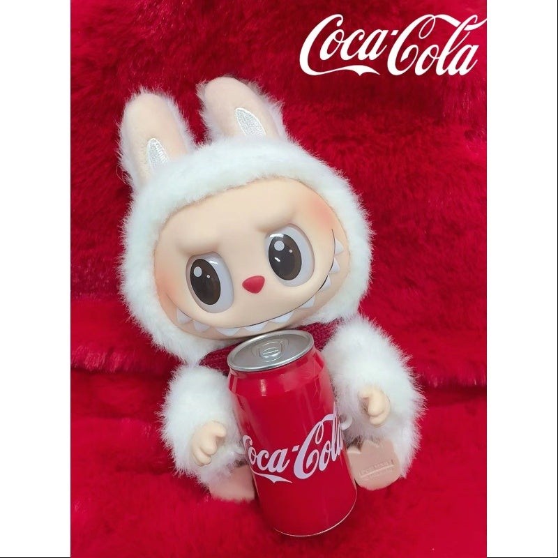Labubu The Monsters Coca Cola Series Vinyl Face Pendant Happy Factor