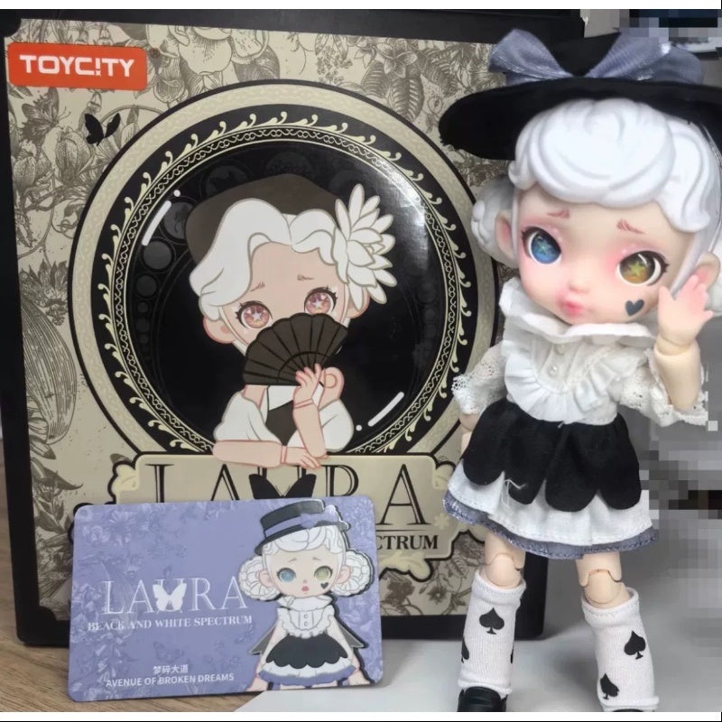 Laura Black and White Spectrum Series BJD Secret Avenue of Broken Dreams(1/72)