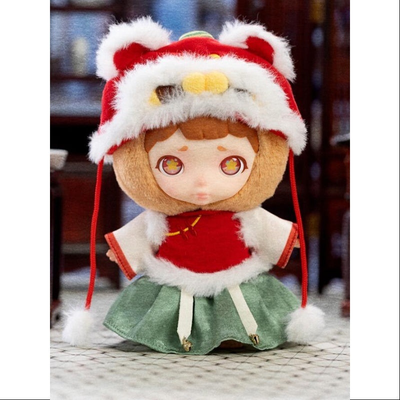 Laura Chinese Mythic Beasts Series Vinyl Plush Pendant Secret Suanni Protects The Forest(1/72)