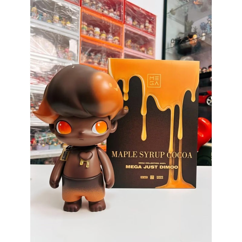 MEGA Just DIMOO 400% Maple Syrup Cocoa Limited Figure