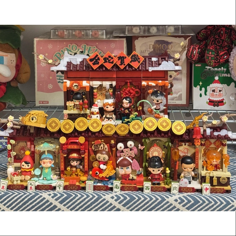 Pop Mart Wealthy Snake’s New Year Celebration Series Whole Set Opened