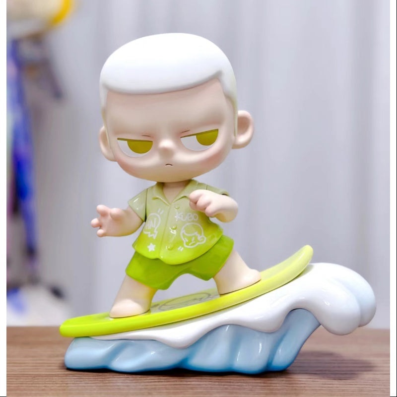 KUBO Summer Surfing Green Ver. Figurine Art Toy 2023 Limited