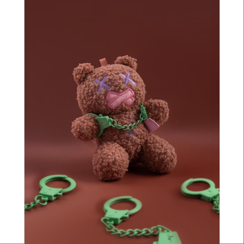 ShinWoo Baddy Bear Town Series Plush Teddy In Cuffs