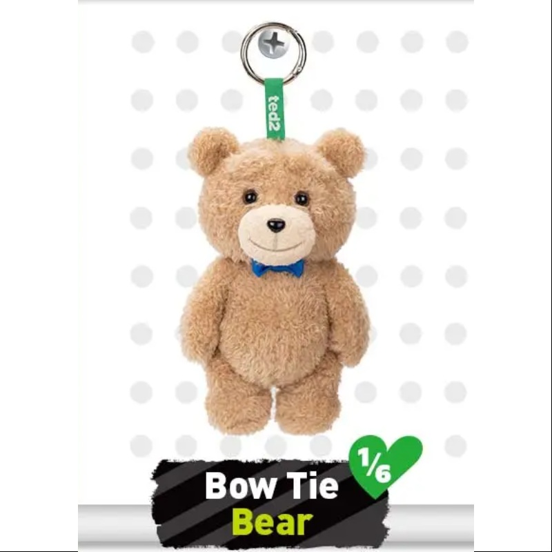 Ted2 Teddy Bear Action Plush Pendant Series Bow Tie Bear