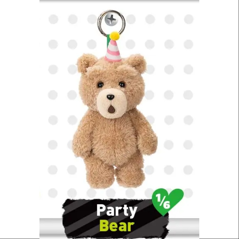 Ted2 Teddy Bear Action Plush Pendant Series Party Bear