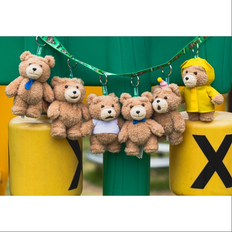 Ted2 Teddy Bear Action Plush Pendant Series Whole Set Opened