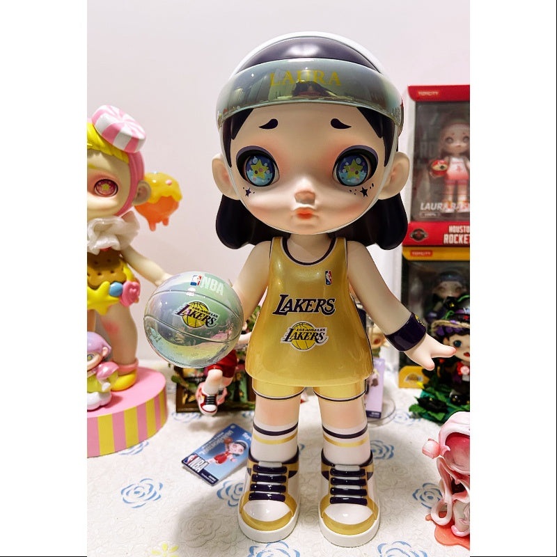 Laura Los Angeles Lakers 400% Figurine ToyCity 2023 Limited