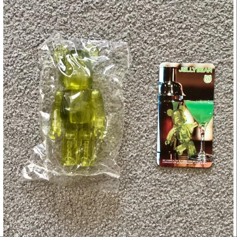 Bearbrick Series 16 JELLYBEAN Pale Green 100%