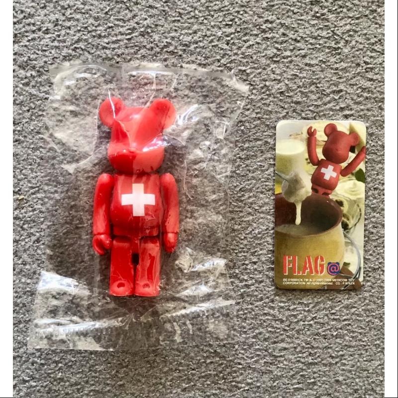 Bearbrick Series 8 FLAG Switzerland 100%