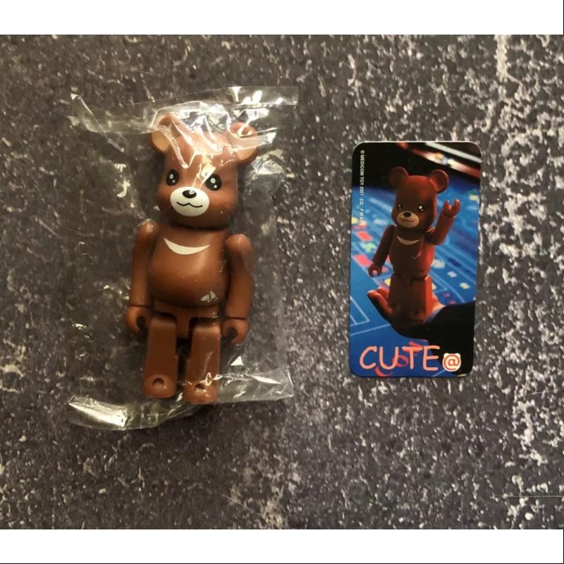 Bearbrick Series 2 Be@rbrick CUTE Brown Bear 100%