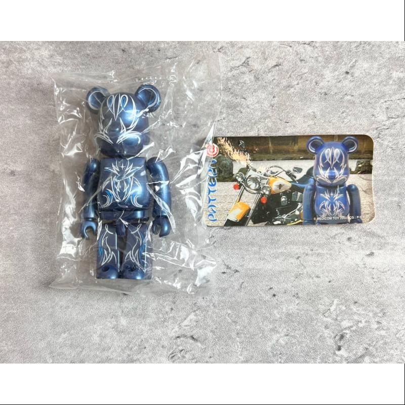 Bearbrick Series 3 Be@rbrick PATTERN Harley Motorcycle 100%