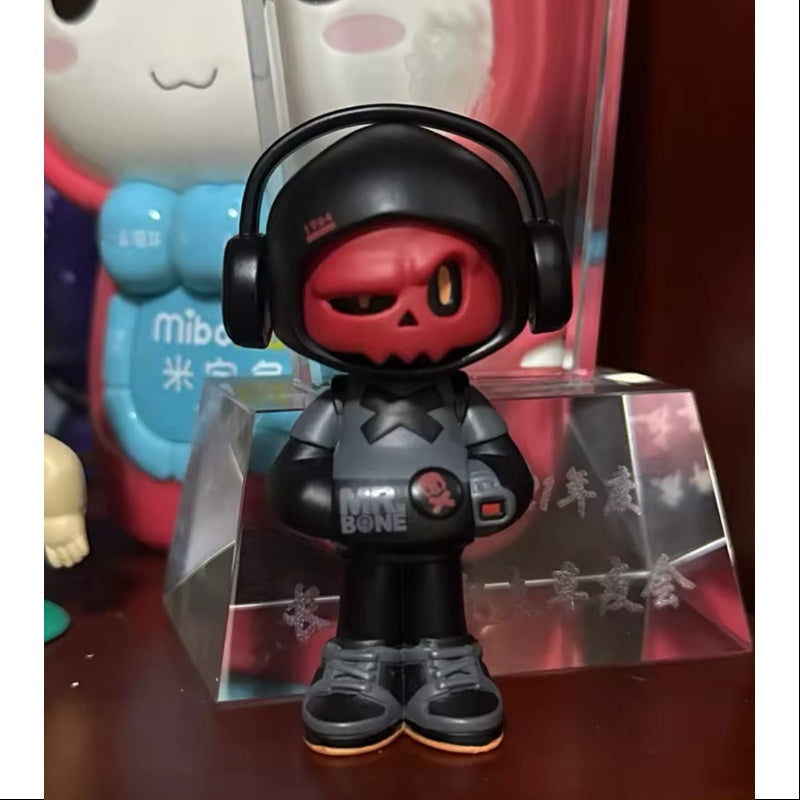 MR.BONE Mini Series 1 Red Octopus
