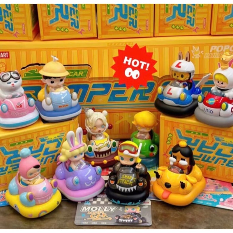 POPCAR Bumper Car Series Whole Set Opened