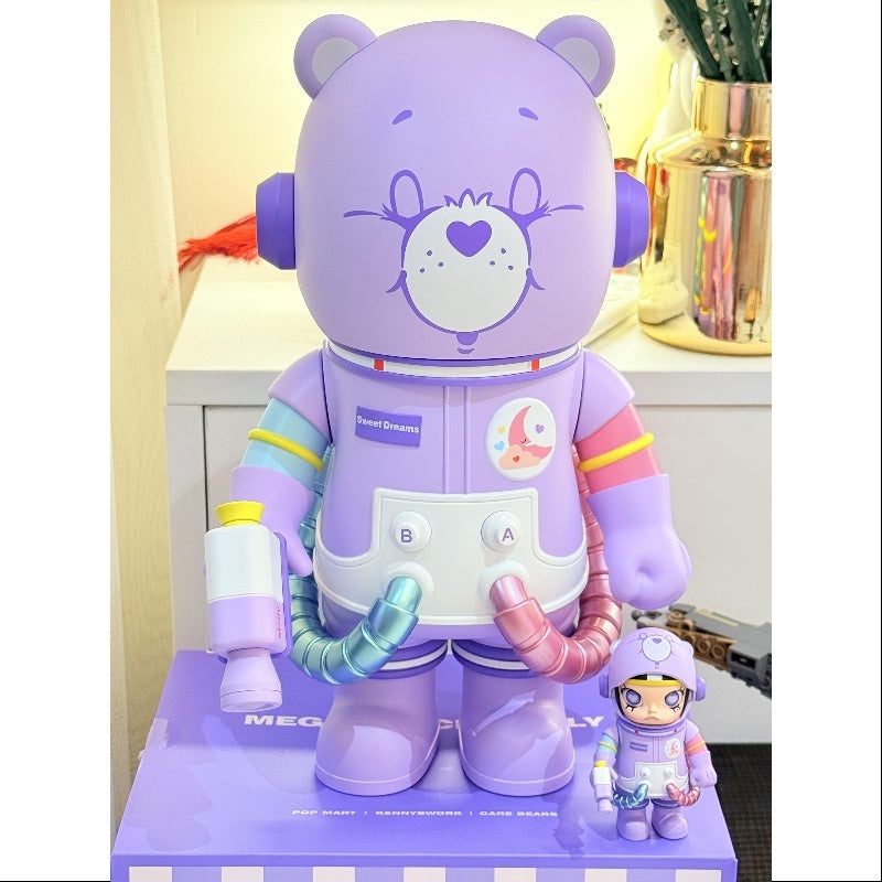 MEGA SPACE MOLLY 400% & 100% Care Bears Sweet Dreams Bear 2025 Limited Edition