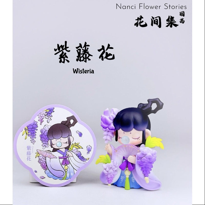 Nanci Flower Stories Series Wisteria