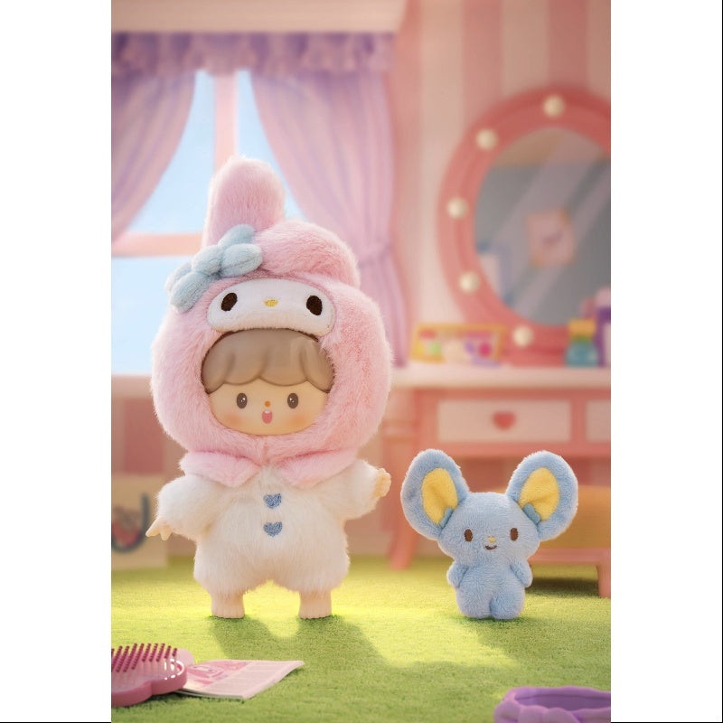 zZoton Sanrio Characters Love League Buddies Series Vinyl Plush Doll My Melody zZoton