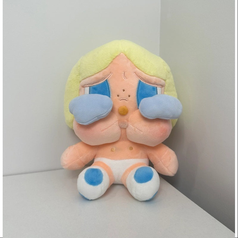 Crybaby The Fluffy Tear Blonde Ver. Plush Doll 2024 Thailand Limited Edition