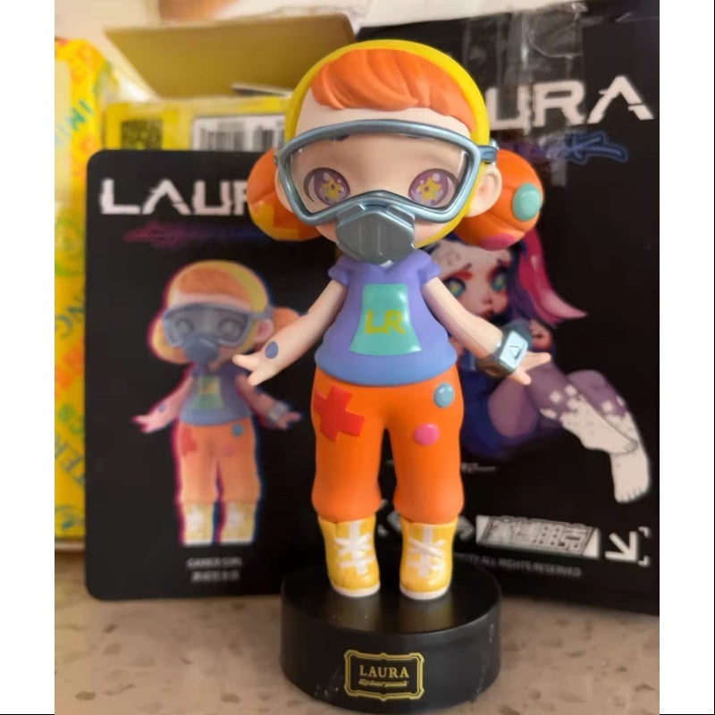 Laura Cyberpunk Series Gamer girl