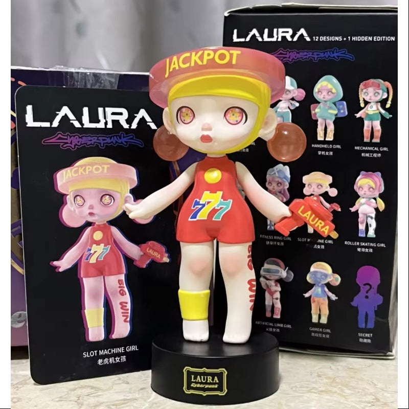 Laura Cyberpunk Series Slot machine girl