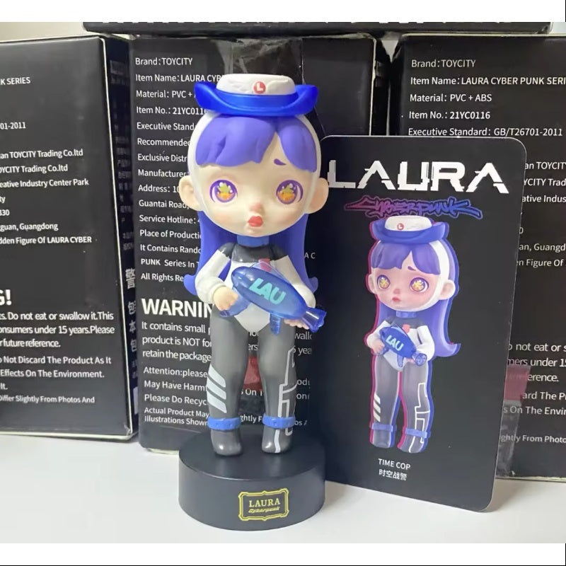 Laura Cyberpunk Series Time war police