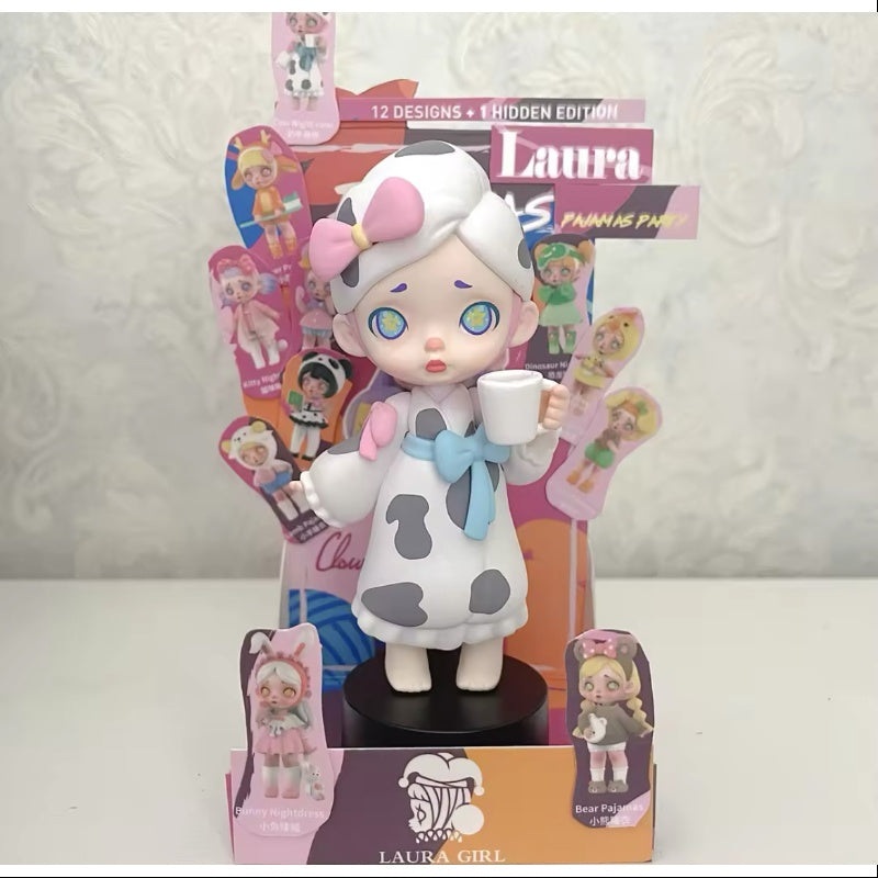 Laura Pajamas Series Cow Night-Robe