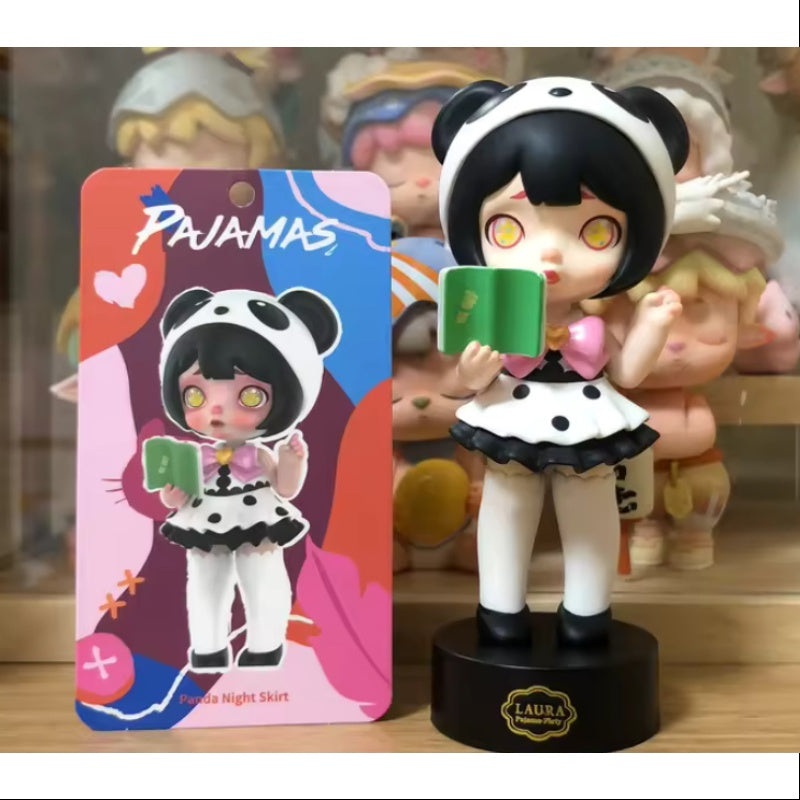 Laura Pajamas Series Panda Night Skirt