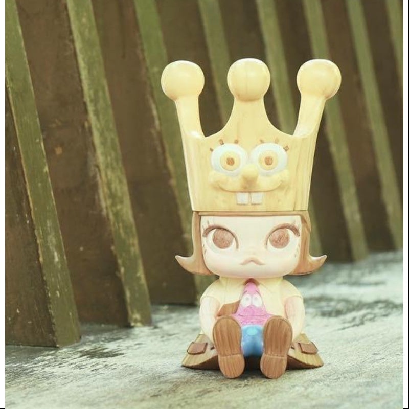 MOLLY Baby Molly X Spongebob Wood Grain 2021 Limited Edition