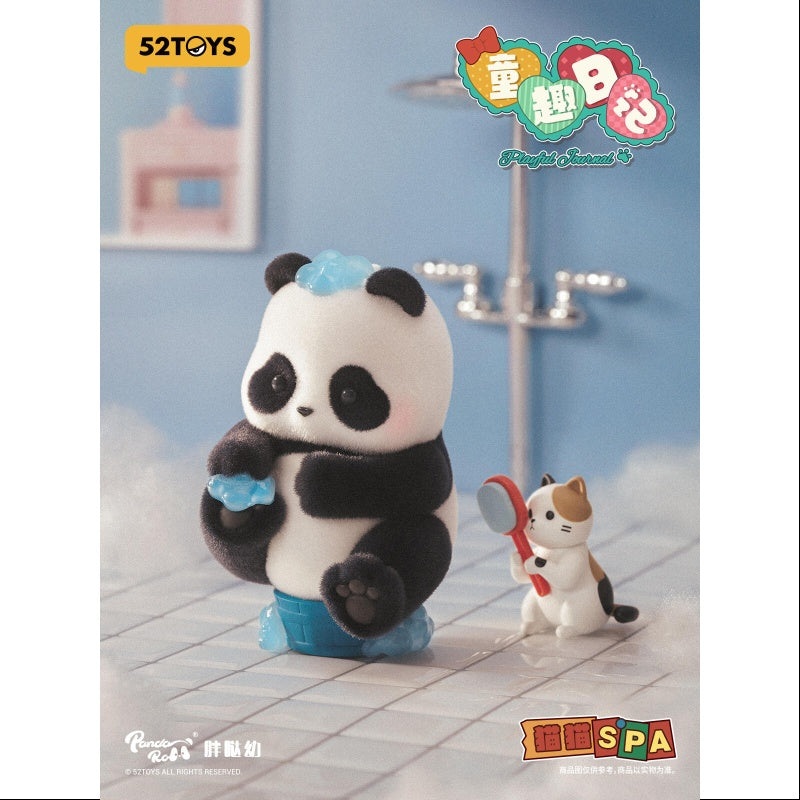 Panda Roll Playful Journal Series Cat Spa