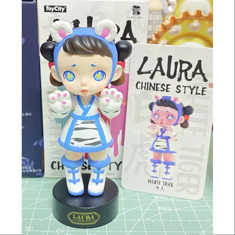 Laura Chinese Style Series White Tiger