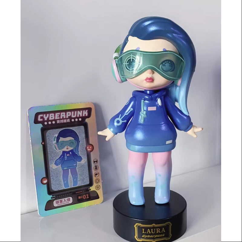 Laura Cyberpunk Space Capsule Series 1 Hacker Invasion