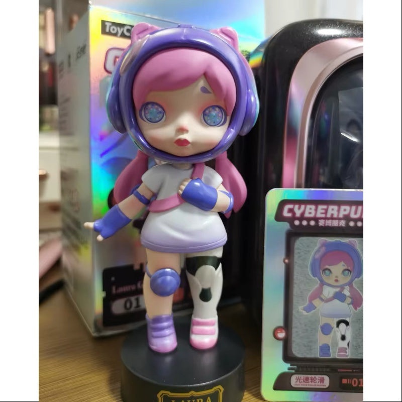 Laura Cyberpunk Space Capsule Series 1 Light Speed Roller Skating