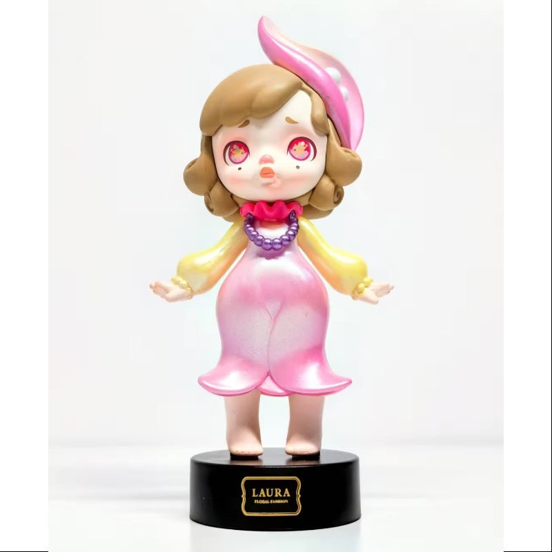 Laura Floral Fashion Series Pink Rose